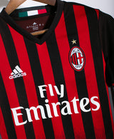 AC Milan 2016-17 Bacca Home Kit (YL)