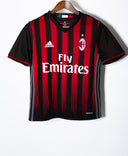 AC Milan 2016-17 Bacca Home Kit (YL)