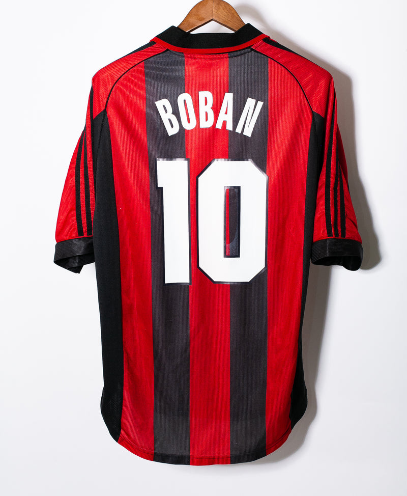 AC Milan 1998-99 Boban Home Kit (XL)