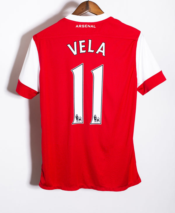 Arsenal 2010-11 Vela Home Kit (M)