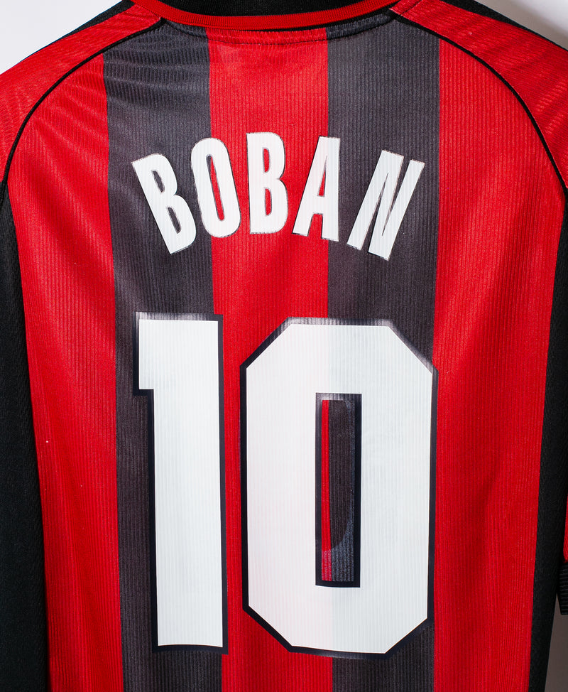 AC Milan 1998-99 Boban Home Kit (XL)