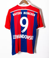 Bayern Munich 2014-15 Lewandowski Home Kit (S)