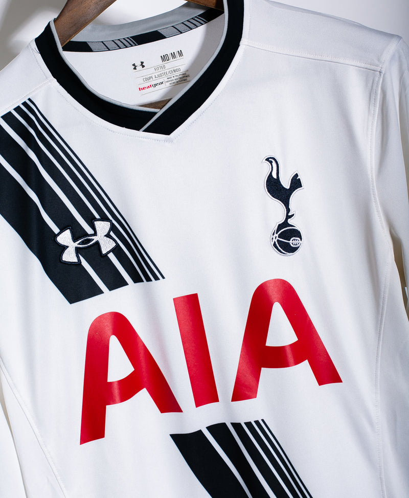 Tottenham 2015-16 Kane Long Sleeve Home Kit (M)