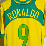 Brazil 2004 Ronaldo Home Kit (L)