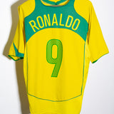 Brazil 2004 Ronaldo Home Kit (L)