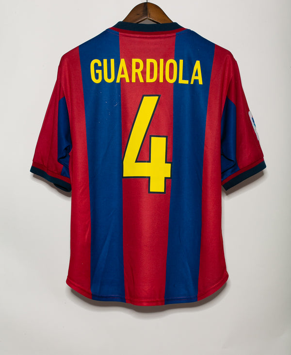 Barcelona 1998-99 Guardiola Home Kit (M)