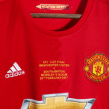 Manchester United 2016-17 Ibrahimovic EFL Cup Home Kit (XL)