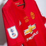 Manchester United 2016-17 Ibrahimovic EFL Cup Home Kit (XL)