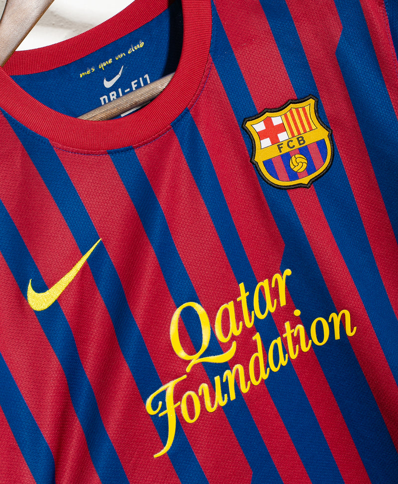 Barcelona 2011-12 Messi Home Kit (L)