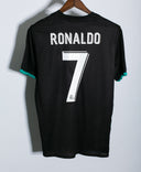 Real Madrid 2017-18 Ronaldo Away Kit (L)