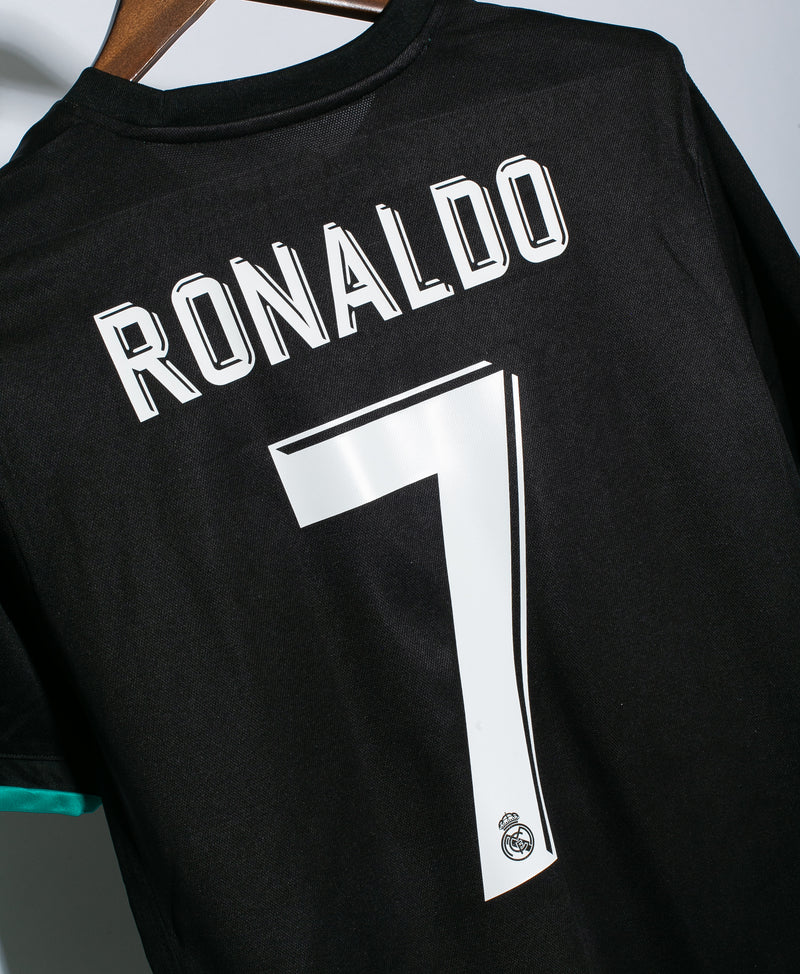 Real Madrid 2017-18 Ronaldo Away Kit (L)