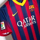 Barcelona 2013-14 Jordi Alba Home Kit (S)