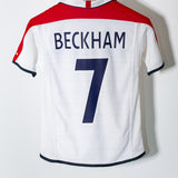 England 2004 Beckham Home Kit (YM)