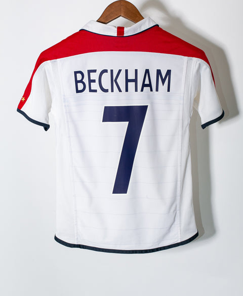 England 2004 Beckham Home Kit (YM)