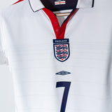 England 2004 Beckham Home Kit (YM)