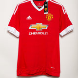 Manchester United 2015-16 Rooney Home Kit BNWT (L)