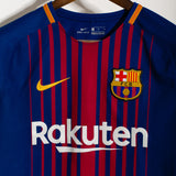 Barcelona 2017-18 Iniesta Special Home Kit (M)