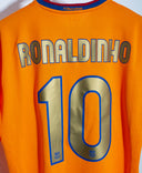 Barcelona 2006-07 Ronaldinho Away Kit (XL)
