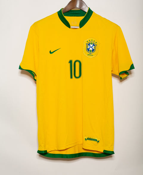 Brazil 2006 Ronaldinho Home Kit (L)