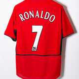 Manchester United 2003-04 Ronaldo Home Kit (M)