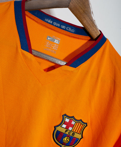 Barcelona 2006-07 Ronaldinho Away Kit (XL)