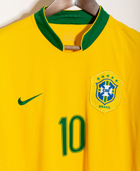 Brazil 2006 Ronaldinho Home Kit (L)