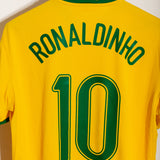 Brazil 2006 Ronaldinho Home Kit (L)