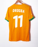 Ivory Coast 2010 Drogba Home Kit (L)