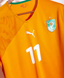 Ivory Coast 2010 Drogba Home Kit (L)
