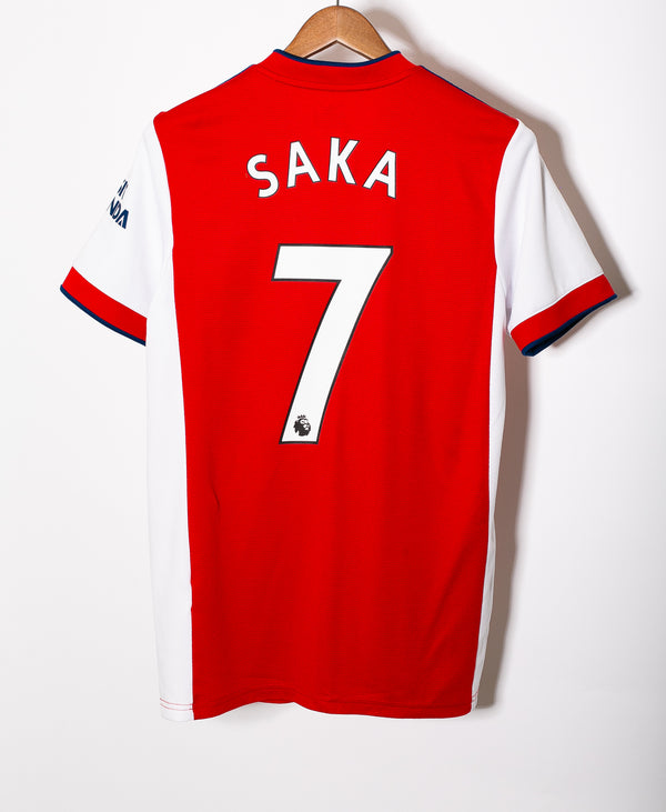 Arsenal 2021-22 Saka Home Kit (M)