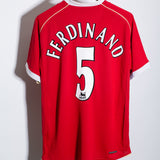 Manchester United 2006-07 Ferdinand Home Kit (L)