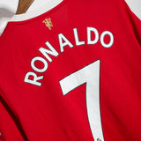 Manchester United 2021-22 Ronaldo Home Kit BNWT (L)