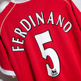 Manchester United 2006-07 Ferdinand Home Kit (L)