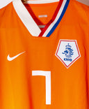 Netherlands 2008 V. Persie Home Kit (YL)