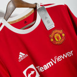 Manchester United 2021-22 Ronaldo Home Kit BNWT (L)