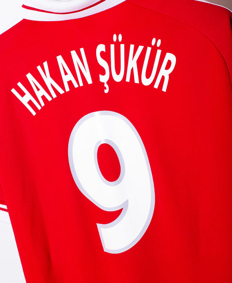 Turkey 2000 Hakan Sukur Home Kit (S)