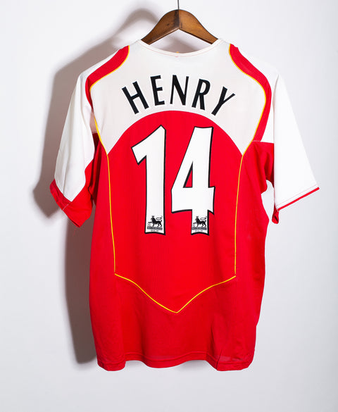 Arsenal 2004-05 Henry Home Kit (L)