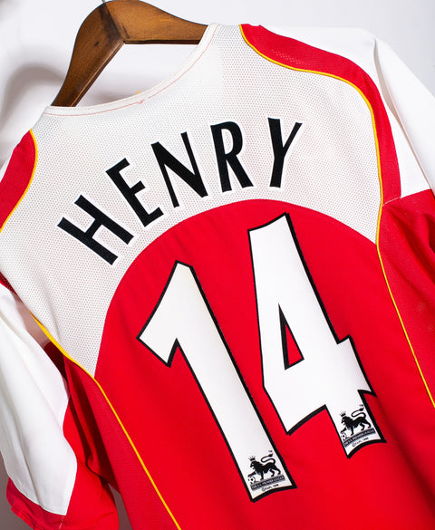 Arsenal 2004-05 Henry Home Kit (L)