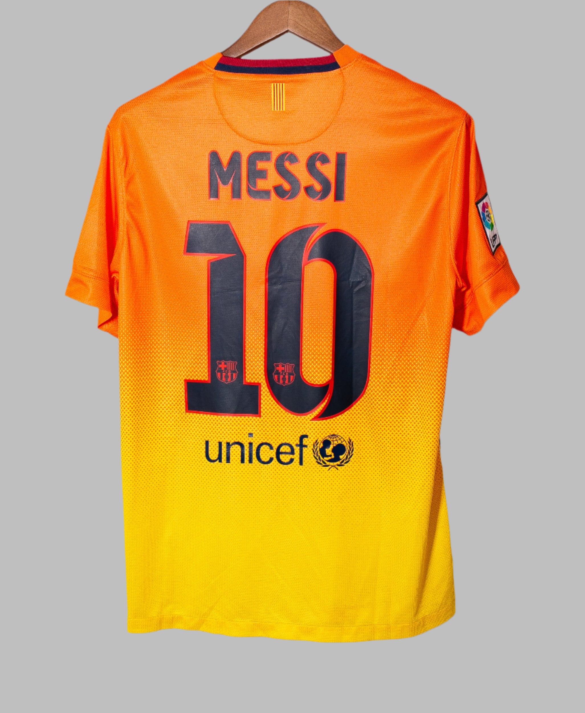 Barcelona 2012-13 Messi Away jersey shirt
