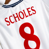 England 2000 Scholes Home Kit (L)