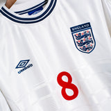 England 2000 Scholes Home Kit (L)