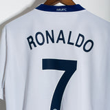 Manchester United 2008-09 Ronaldo Away Kit (XL)