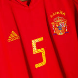 Spain 2004 Puyol Home Kit (L)