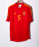 Spain 2004 Puyol Home Kit (L)