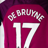 Manchester City 2017-18 De Bruyne Away Kit (YL)