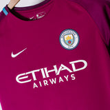 Manchester City 2017-18 De Bruyne Away Kit (YL)