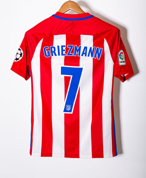 Atletico Madrid 2016-17 Griezmann Home Kit (S)