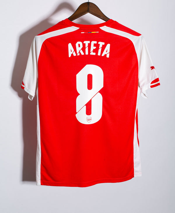 Arsenal 2014-15 Arteta Home Kit (M)