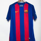 Barcelona 2016-17 Suarez Home Kit (L)