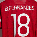 Man United 2020-21 Fernandes Home Kit (XL)